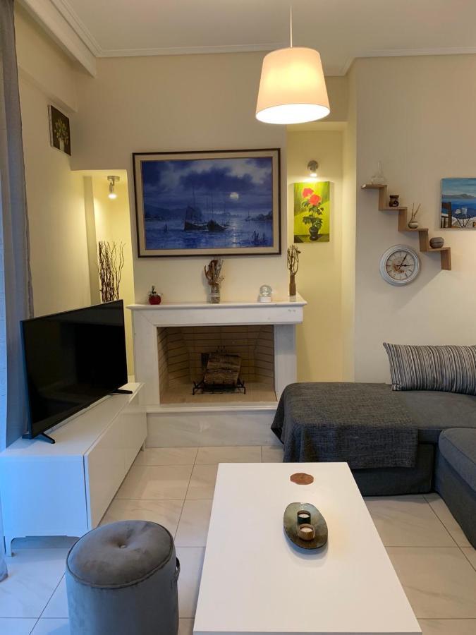 New Luxury Apartment In Central Suburb Of Athene Buitenkant foto
